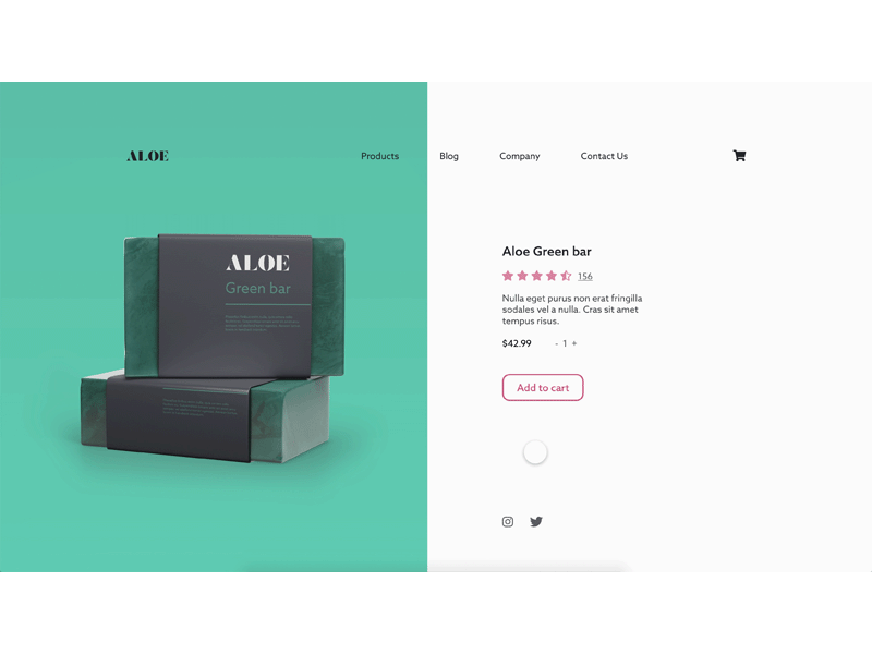 Aloe - product page