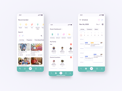 Learning marketplace app calendar courses dashboad figma learning mobile mobile app ui ux