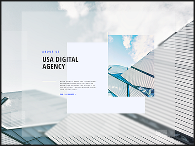 E-digital - About Page branding design logo ui ux web website