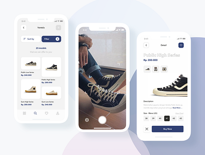 #Exploration - Sneakers Mobile App app brand lifestyle marketplace mobile shoes sketch sneaker ui ux