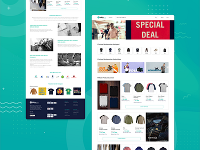 Bikin.co E-Commerce Web clothing design development ecommerce lifestyle shopping app ui uiux ux website website design