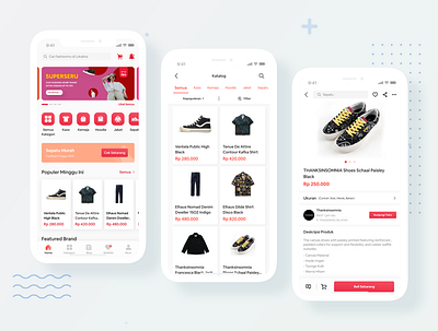 Lokalina Marketplace App app app design clothes design development lifestyle marketplace shop shopping app ui uiux ux