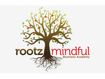 rootz mindful branding identity illustration logo