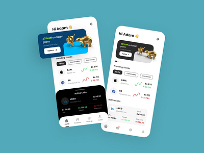 Stocks App UIUX