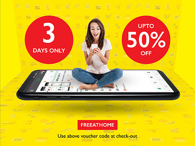 LuLu Webstore Ad advertisement newspaper offers online promotion promotional design shopping shopping app
