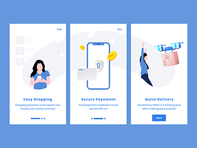 Daily UI : 023 - Onboarding