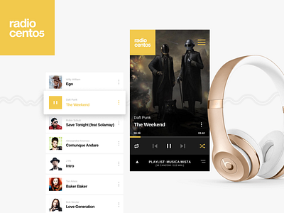 Radio website ui ux web web design