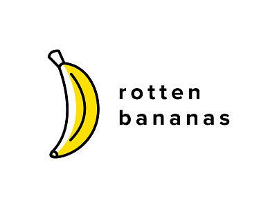 Rotten Bananas Logo 2 illustration logo