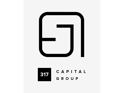 317 Capital Group Logo illustration logo