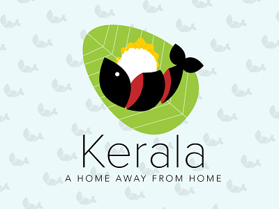 Kerala Restaurant Logo illustration logo