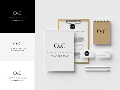 Oscar And Charles Logo branding design illustration logo