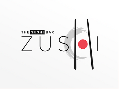 Zushi Logo branding design illustration logo