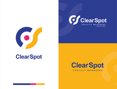 ClearSpot logo branddesign companylogo icon identity logo logo design logotype minimalist logo simple startups vector