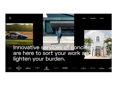 Creative Concierge service website