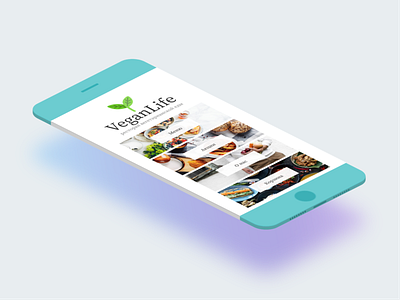 Mobile app for vegetarian restaurant