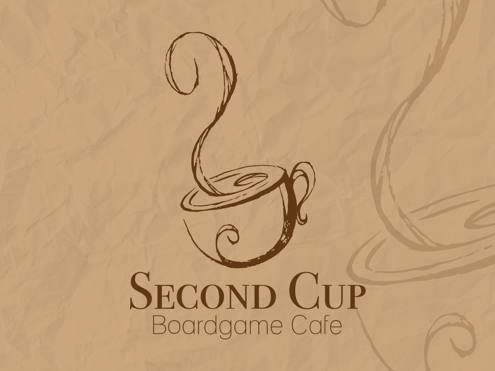 Second Cup Cafe Logo by Adam Szives on Dribbble