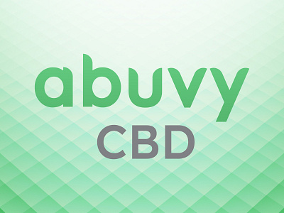 Abuvy CBD Logo Design abuvy branding cbd design graphic design illustrator logo logo design vector