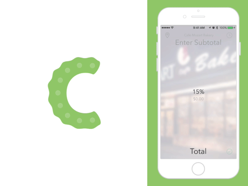 Celery UX calculator celery ios iphone tipping ui ux