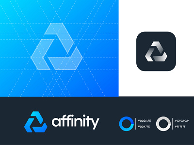 Download Affinity logo concept by yassine on Dribbble