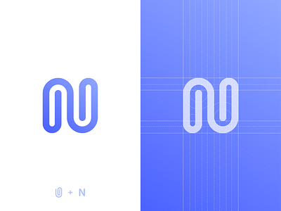 N+Clip logo concept brand branding design graphic design icon illustration logo logo concept logo designer logo icon logodesign modern logo