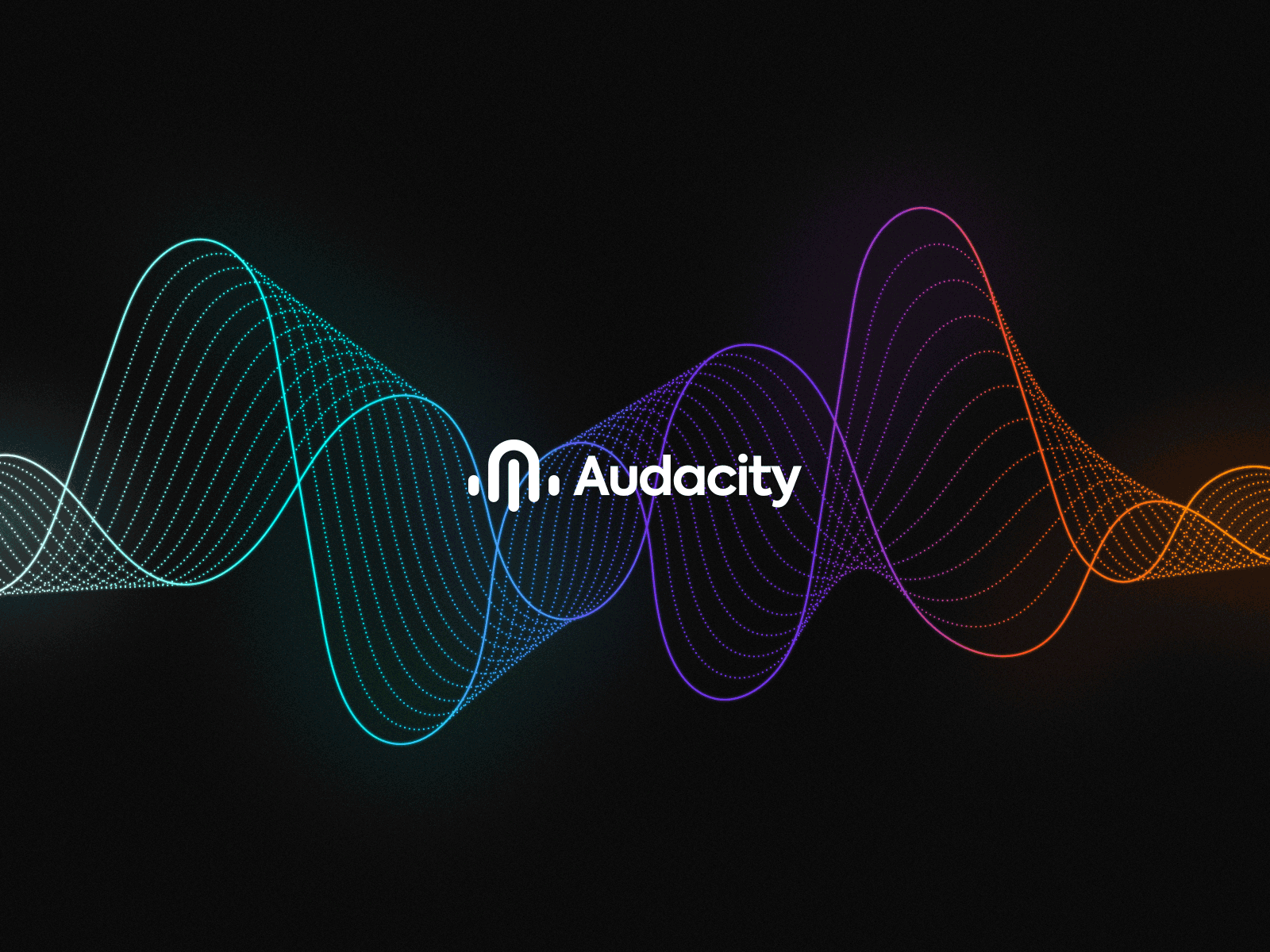 Audacity Logo Mark audacity brand design branding colorful colors design icon logo logo designer logodesign modern logo music sound logo waves