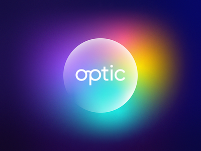 optic logo Concept branding colors design gradients icon logo logo designer logodesign modern modern logo optic