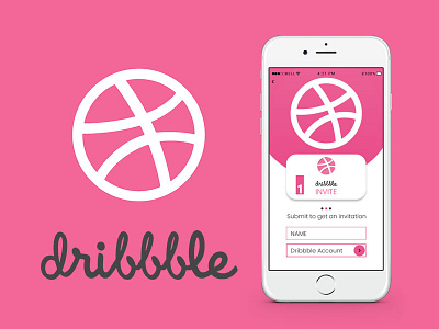 Dribbble invitation