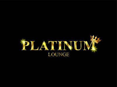 Platinum Lounge (Final) authenticbrownie design graphic design logo logodesign vector