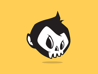 Monkey Skull logo logotype monkey skull