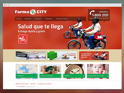 Farmacity design nicaragua ui website
