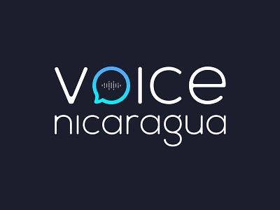 Voice Nicaragua design logo nicaragua voice
