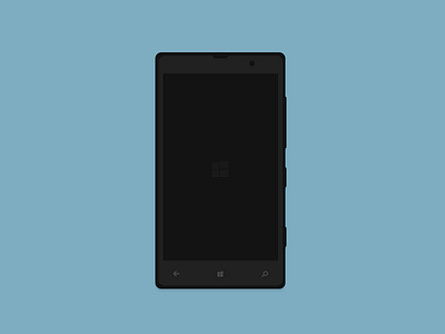 Windows Phone Flat 3 flat phone simple windows