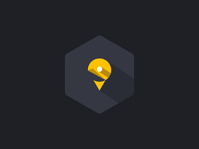 Parkour Spot Finder app concept logo parkour pin shadow spotter ui ux