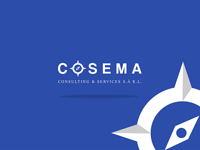 COSEMA Consulting & Services S.À R.L. branding consulting logo lu minimal services