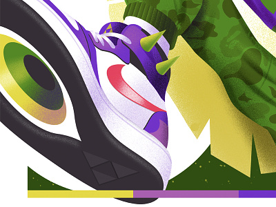 Zelda Nikes colorful illustration jordan nike noise noisy sneaker sneakers streetwear texture