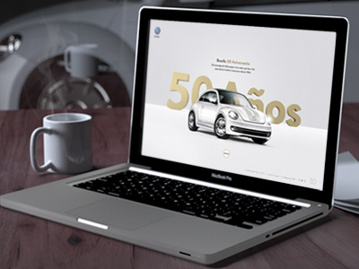 Beetle 50 aniversary beetle car design volkswagen webdesign website