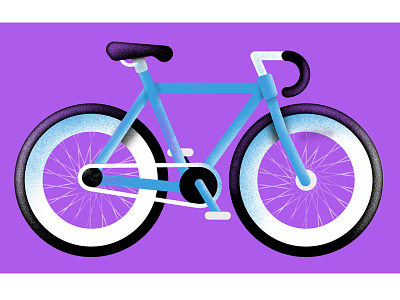 Bike bicycle bike cycling fixie icon illustration