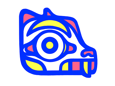New Avatar colors dog eye fangs icon r3do style