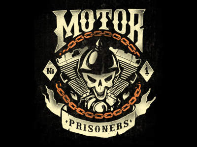 Motor Prisoners design handlettering illustration lettering logo typography