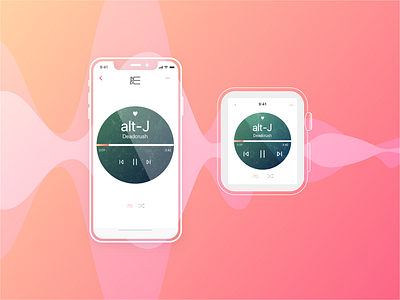 Music Player I Daily UI I Challenge 009