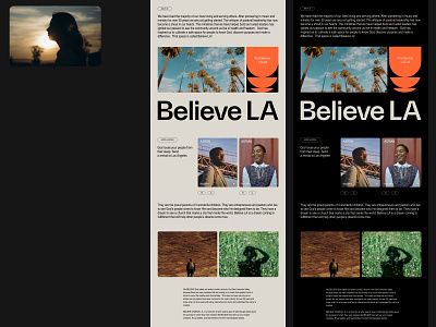 BLA UI graphic design layout print ui