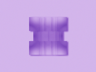 I is for imaginary 36days 36daysoftype gradient i letter purple texture