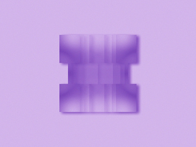 I is for imaginary 36days 36daysoftype gradient i letter purple texture