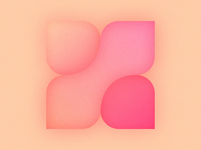 X is for xenon 36days 36daysoftype gradient letter pastel type x