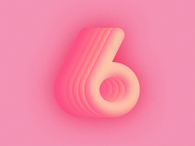 Six 36days 36daysoftype 6 number six type