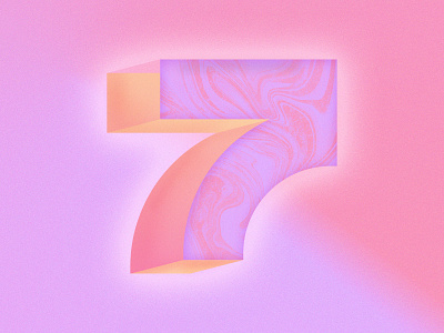 Seven 36days 36daysoftype 7 number seven type