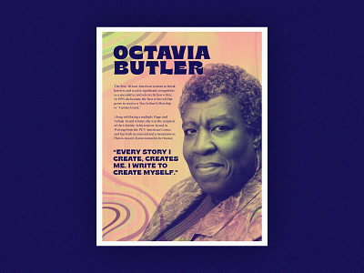 Poster Series | Octavia E. Butler