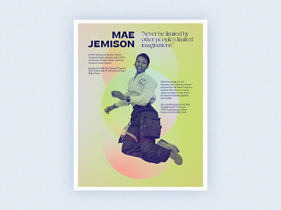 Poster Series | Mae Jemison