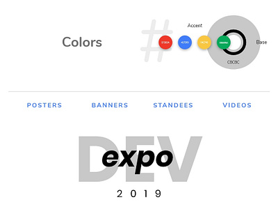 Event Branding Design: DEV EXPO 19