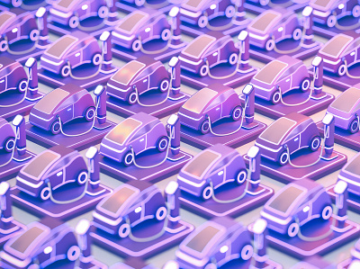 Future of Transportation - Electric Cars 3d 3d illustration car cars cinema 4d design electric energy future illustration octane pattern transport vehicle